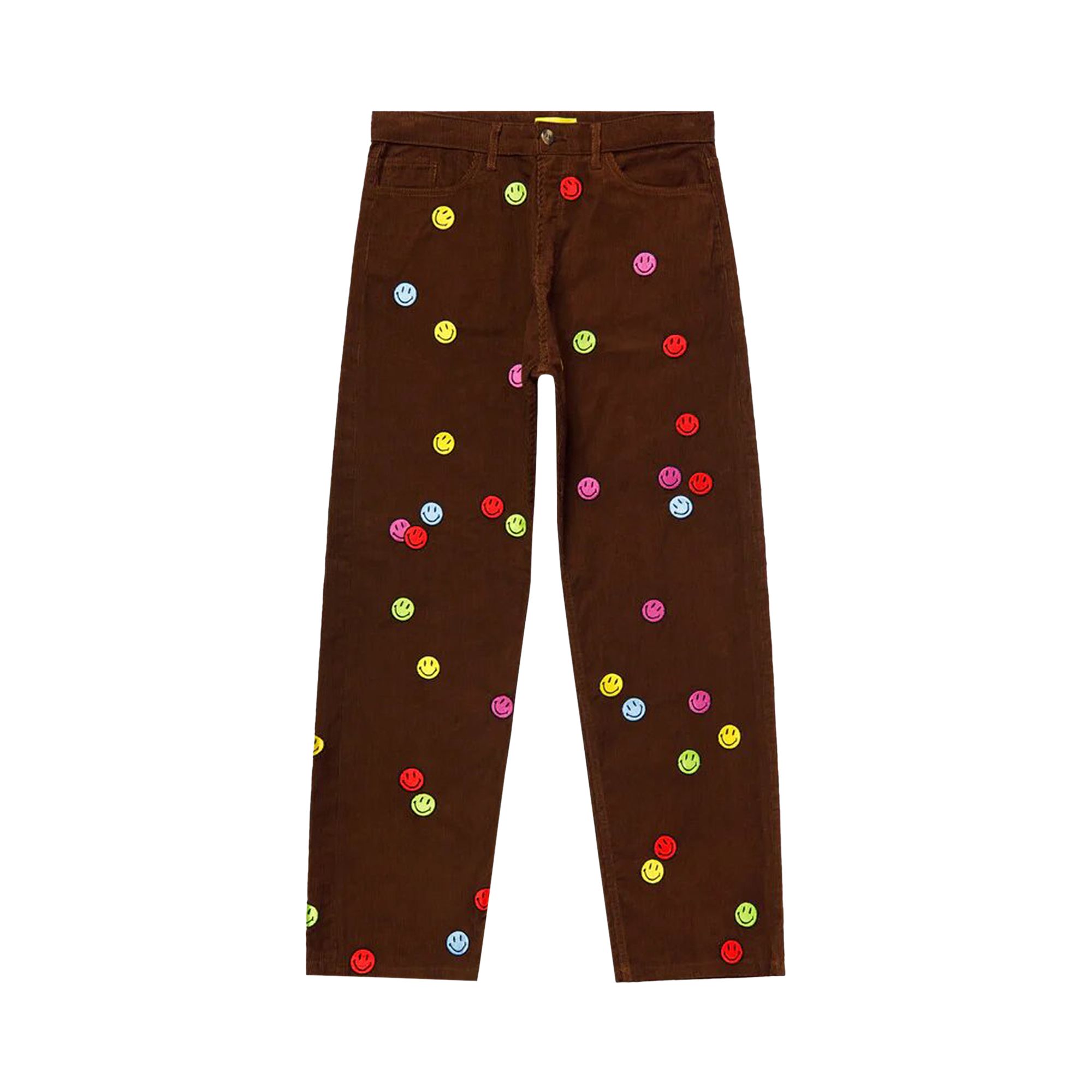 Market Smiley Contemporary Art Market Pants 'Beige' | Brown | Men's Size L