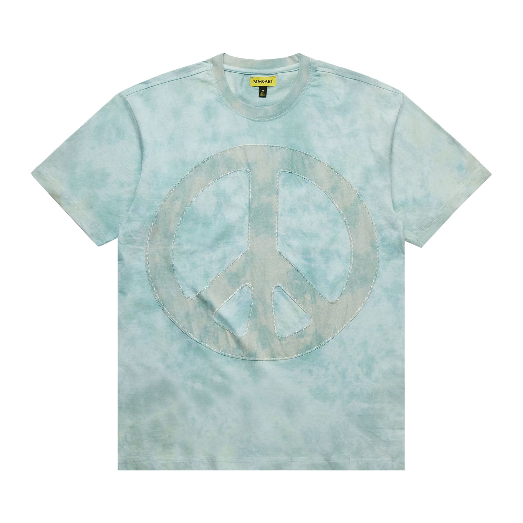MARKET MARKET PEACE SIGN TEE 'SKY BLUE SEAFOAM'