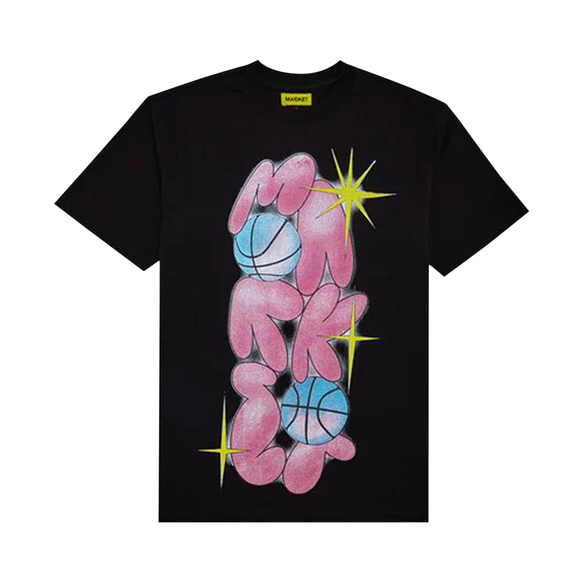 Pre-owned Market Spacebols T-shirt 'black'