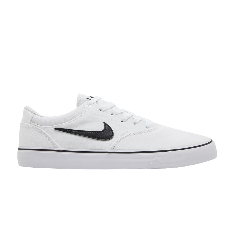 Nike Chron 2 Canvas SB 'White Black' | Men's Size 5