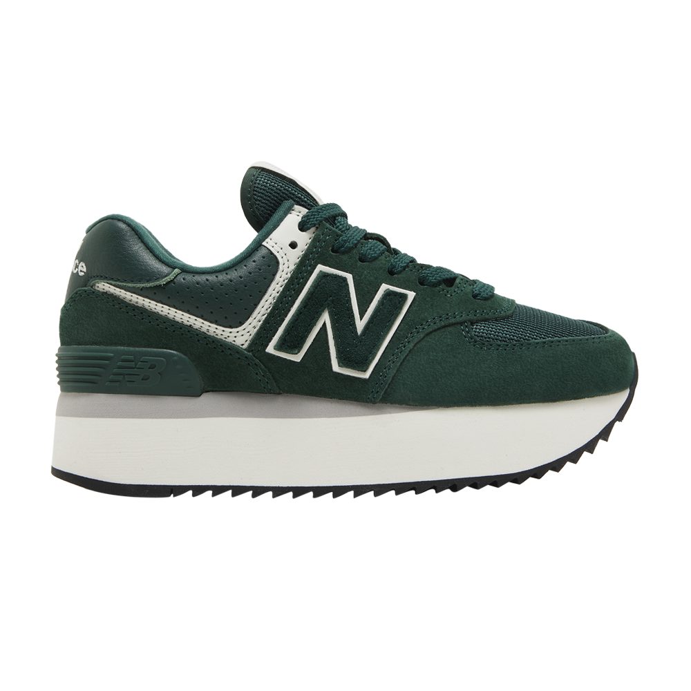 Pre-owned New Balance Wmns 574+ 'acidic Green'
