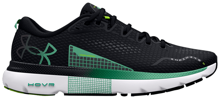 Under Armour HOVR Infinite 5 Black Green Breeze