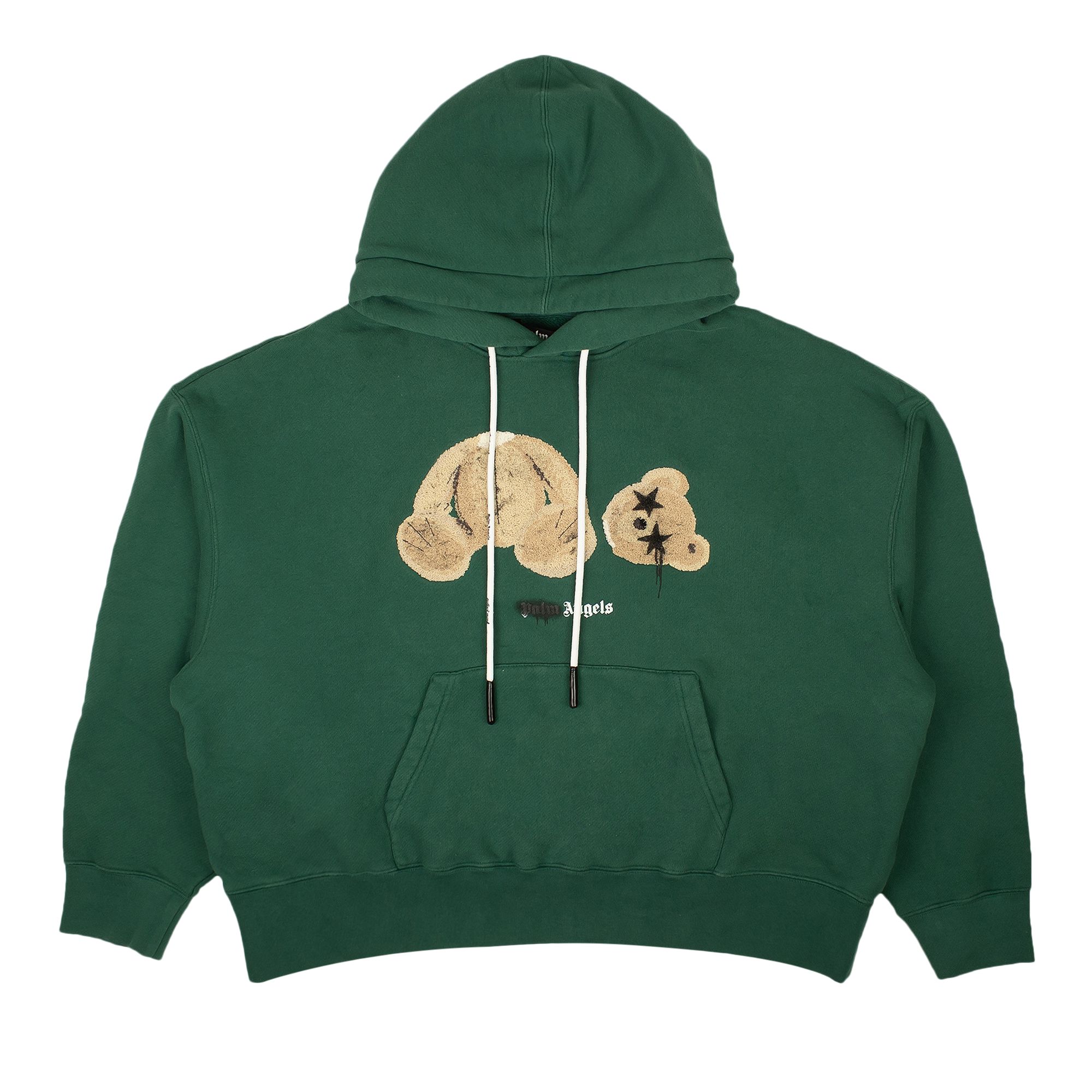 Palm Angels Spray Angel Bear 'Forest Green' | Men's Size M