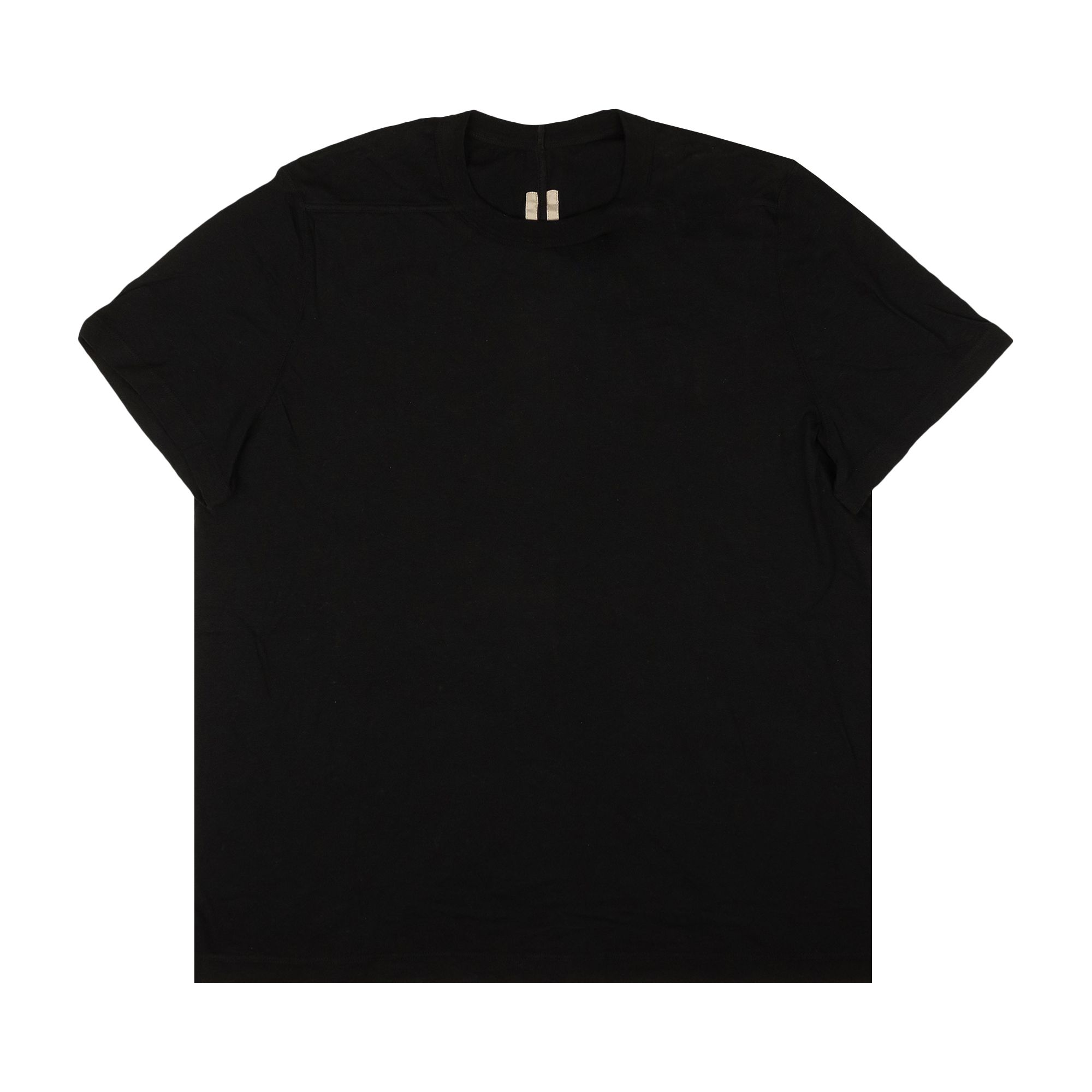 Pre-owned Rick Owens Short-sleeve Blend Level T-shirt 'black' | Men's Size M