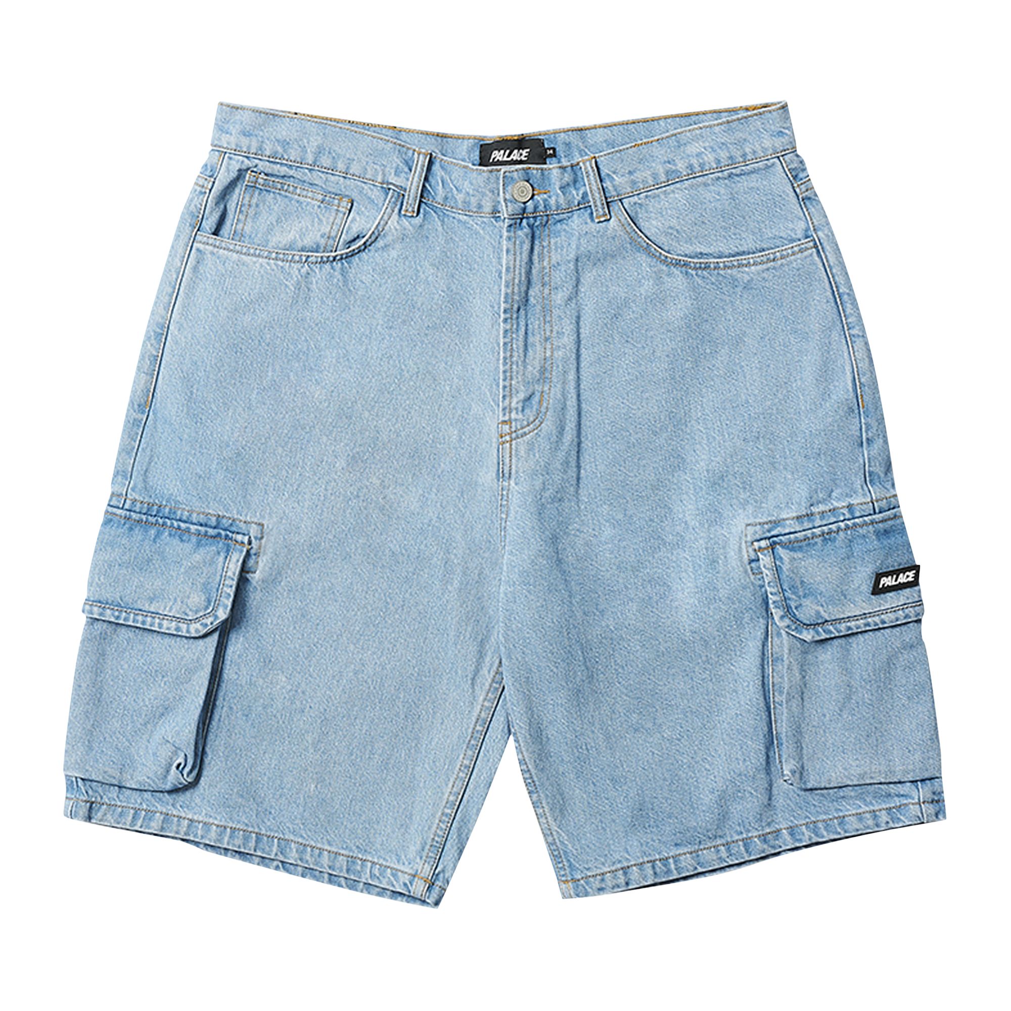 Palace Baggy Cargo Shorts 'Denim' | Blue | Men's Size 34