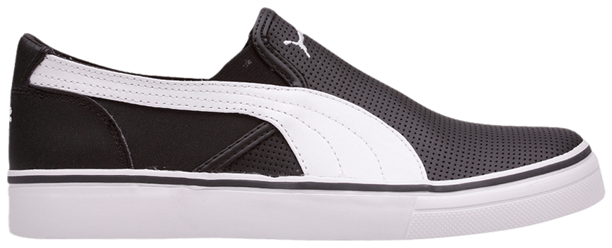 Puma Rip Offs Buy Puma Rip Leather Perforated 'Black White' - 349909 01 | GOAT