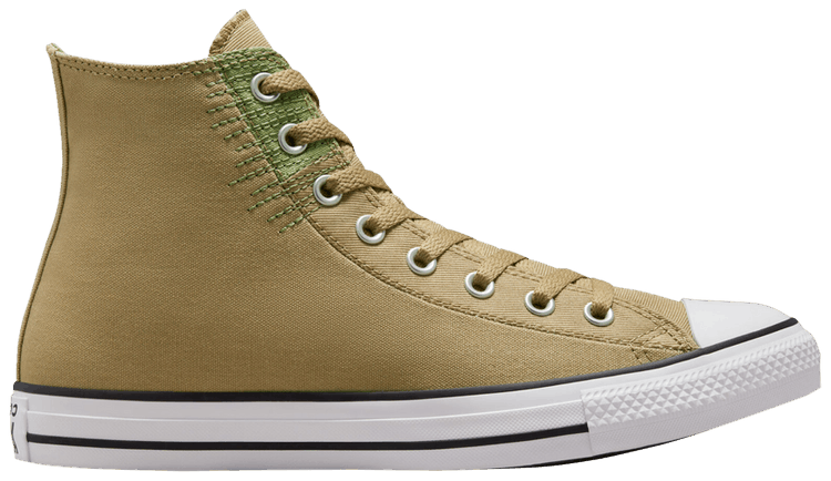 Khaki chuck taylors hot sale