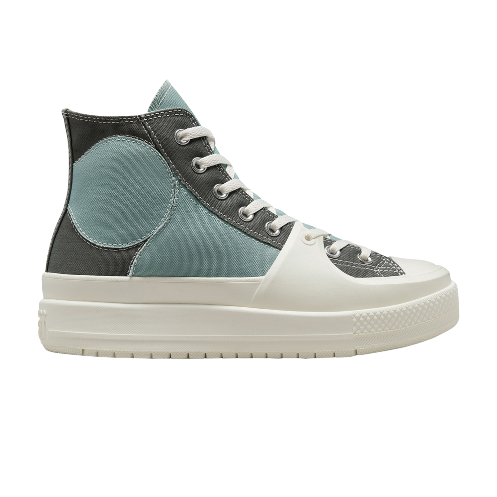Pre-owned Converse Chuck Taylor All Star Construct High 'colorblock - Tidepool' In Green