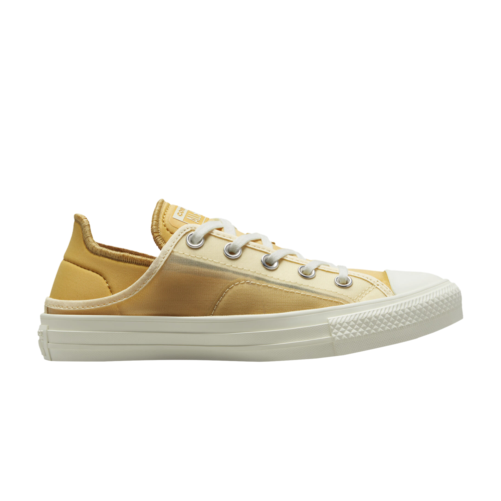 Pre-owned Converse Wmns Chuck Taylor All Star Low 'crush Heel - Soft Dune' In Tan