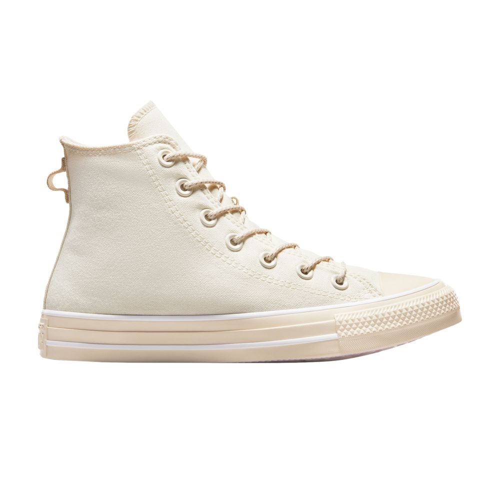 Pre-owned Converse Wmns Chuck Taylor All Star High 'egret Natural Ivory' In Cream