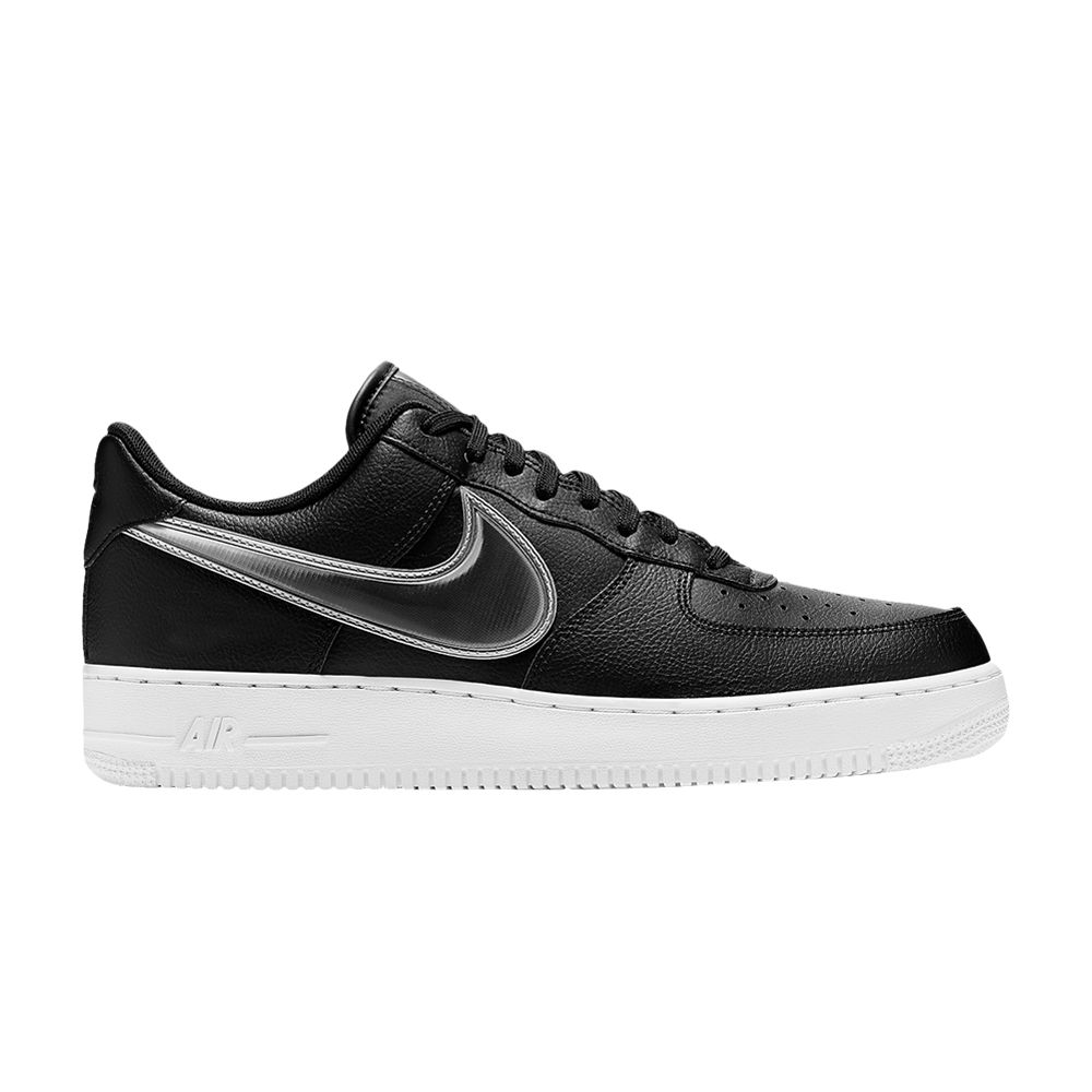 Nike Air Force 1 Low 'Oversized Swoosh' | Black | Men's Size 8.5