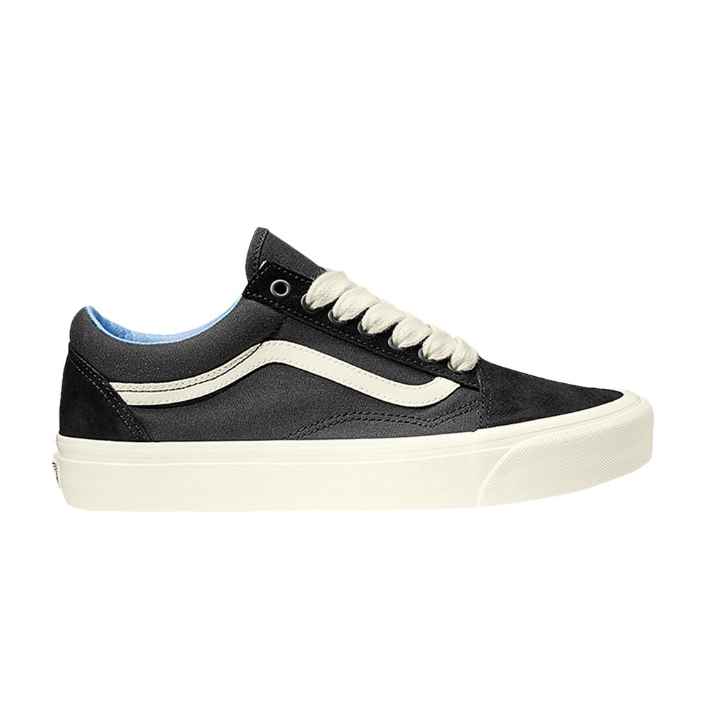 Click to view more detailed imagery on our partner's website Pre-owned Vans Old Skool 'oversized Lace - Black Light Blue'