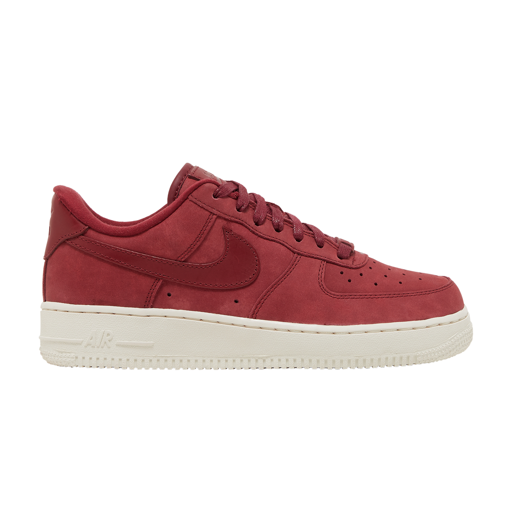 Pre-owned Nike Wmns Air Force 1 Premium 'team Red'