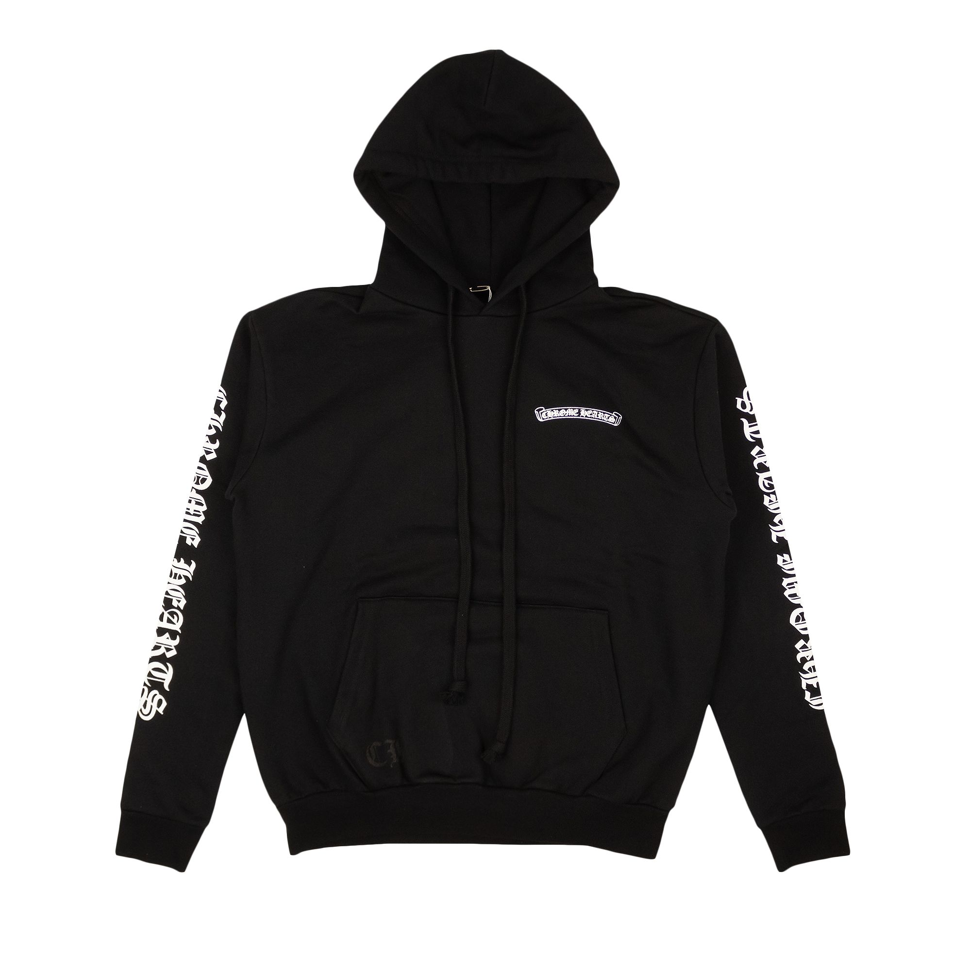 Chrome Hearts Script Logo Hoodie 'Black' | Men's Size L