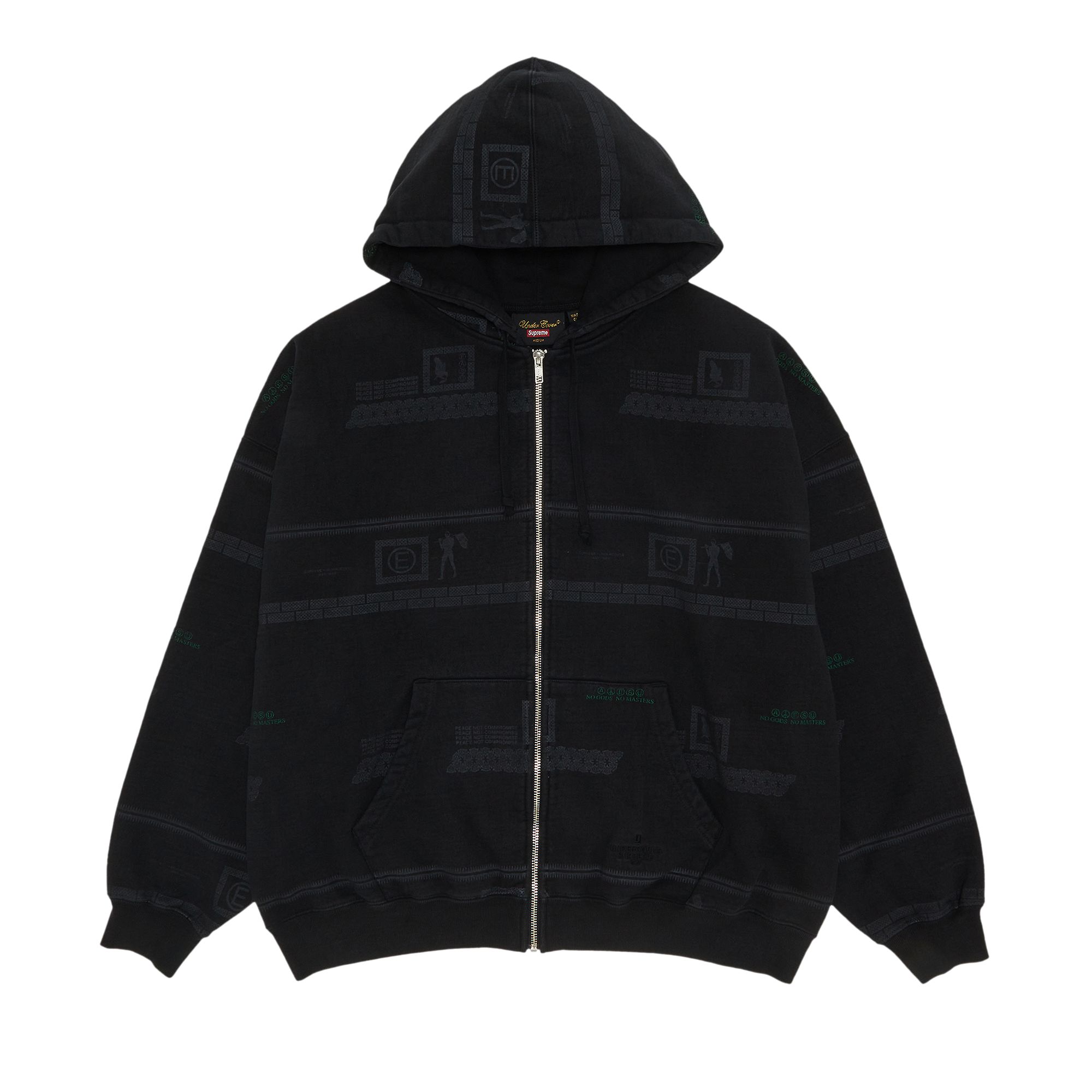 Pre-owned Supreme X Undercover Zip Up Hooded Sweatshirt 