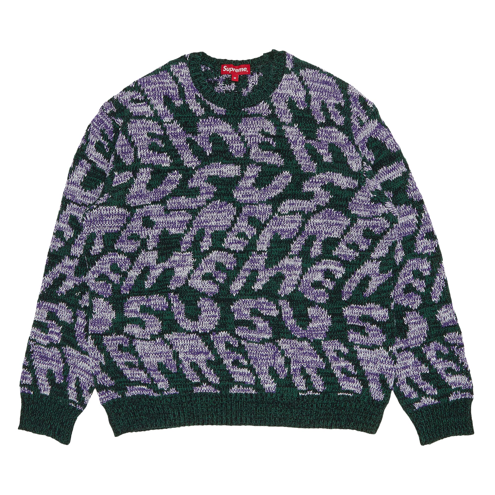 Pre-owned Supreme Stacked Sweater 'green'