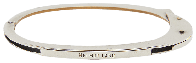 Buy Vintage Helmut Lang Cuff Bracelet 'Silver' - 0600 100000606CB SILV |  GOAT