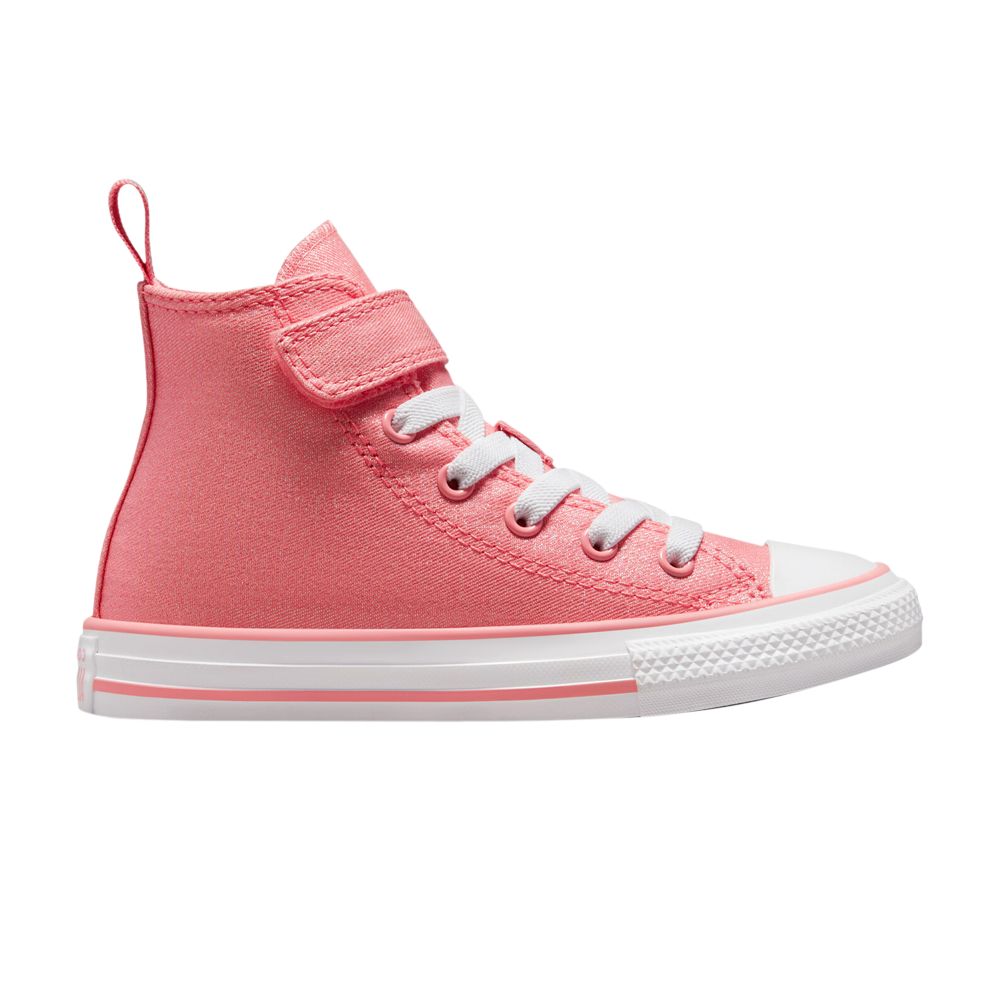 Pre-owned Converse Chuck Taylor All Star Easy-on High Ps 'iridescent' | Pink | Kid's Size 3