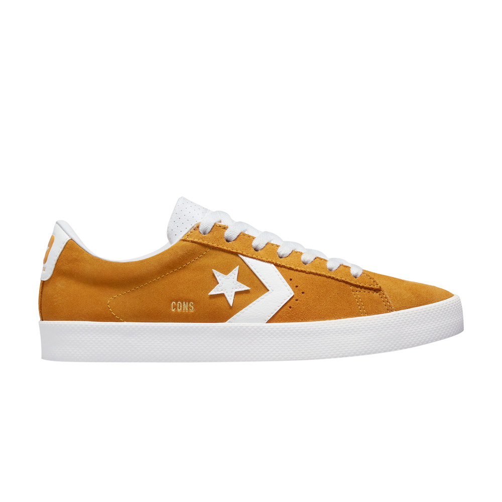 Pre-owned Converse Pro Leather Vulc Pro Suede Low 'golden Sundial' In Yellow