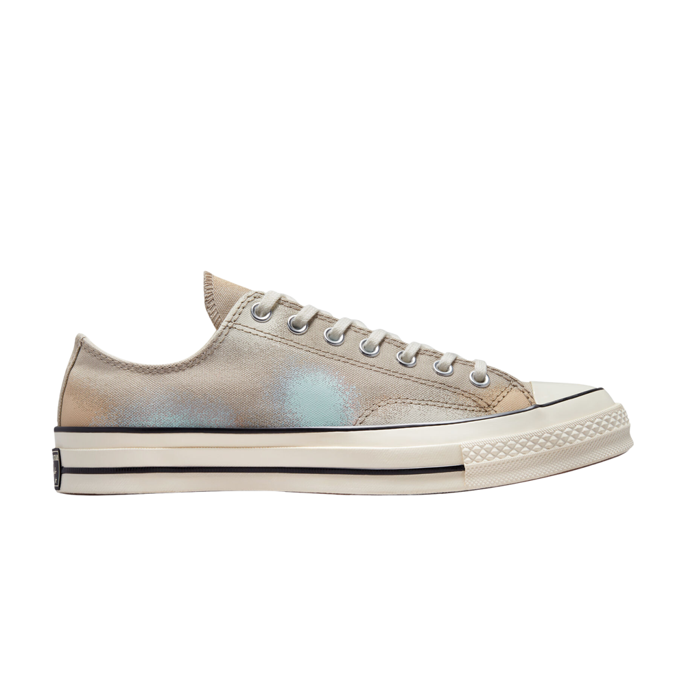 Pre-owned Converse Chuck 70 Low 'spray Paint - Beach Stone' In Grey