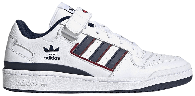 Adidas Forum Low White Collegiate Navy