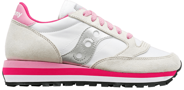 Saucony Wmns Jazz Triple White Pink