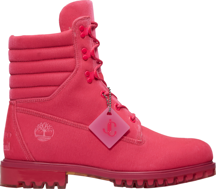 Jimmy Choo x 6 Inch Puffer Boot 'Medium Pink'