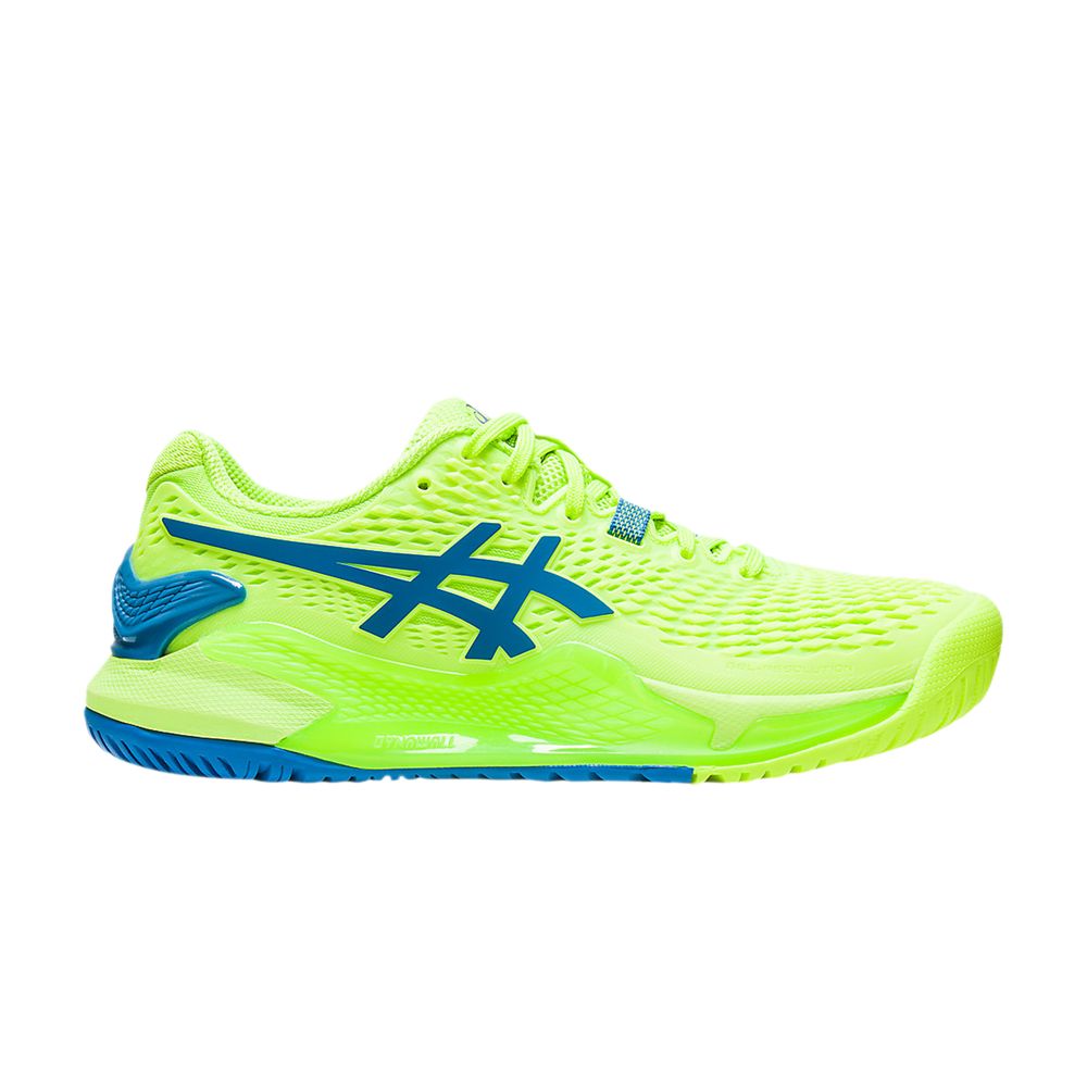 Pre-owned Asics Wmns Gel Resolution 9 'hazard Green'