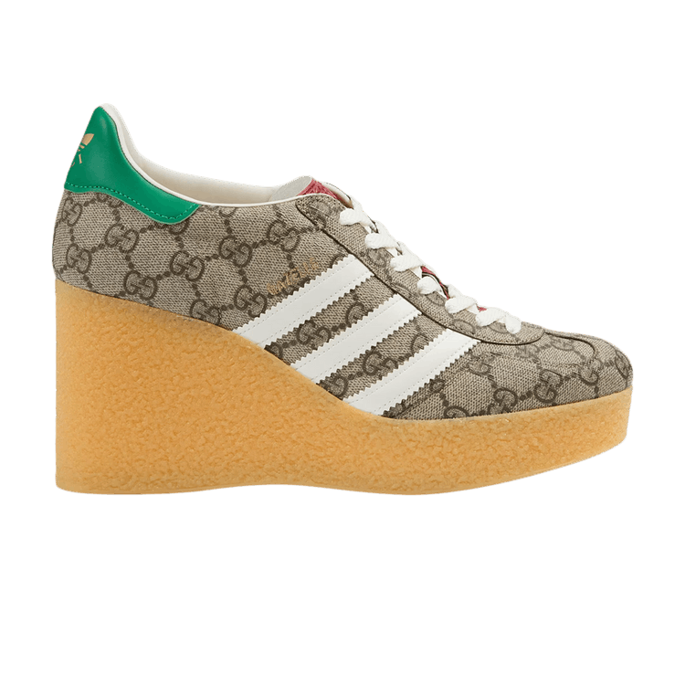 Buy Adidas x Gucci Wmns Wedge Gazelle Beige GG Monogram 725655 FAAR3 9751 GOAT CA