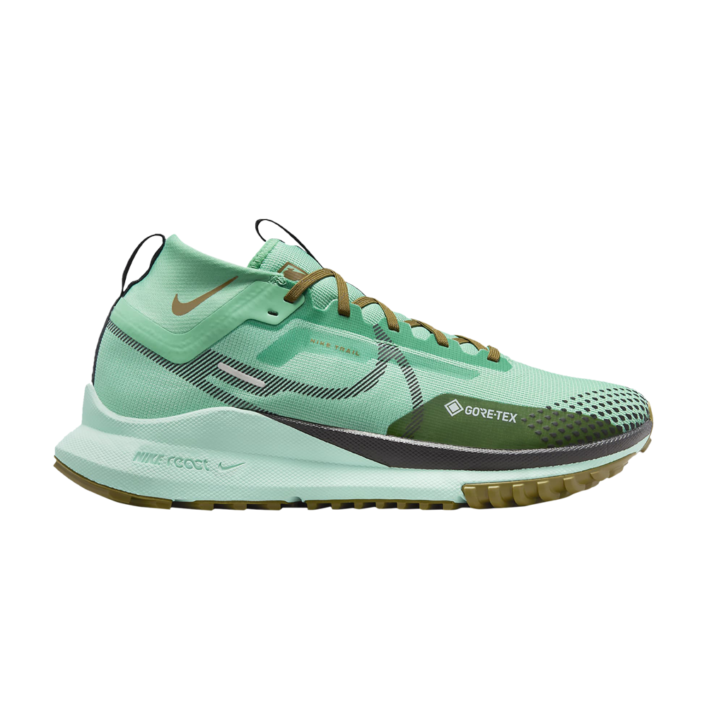 Pre-owned Nike React Pegasus Trail 4 Gore-tex 'spring Green Olive'
