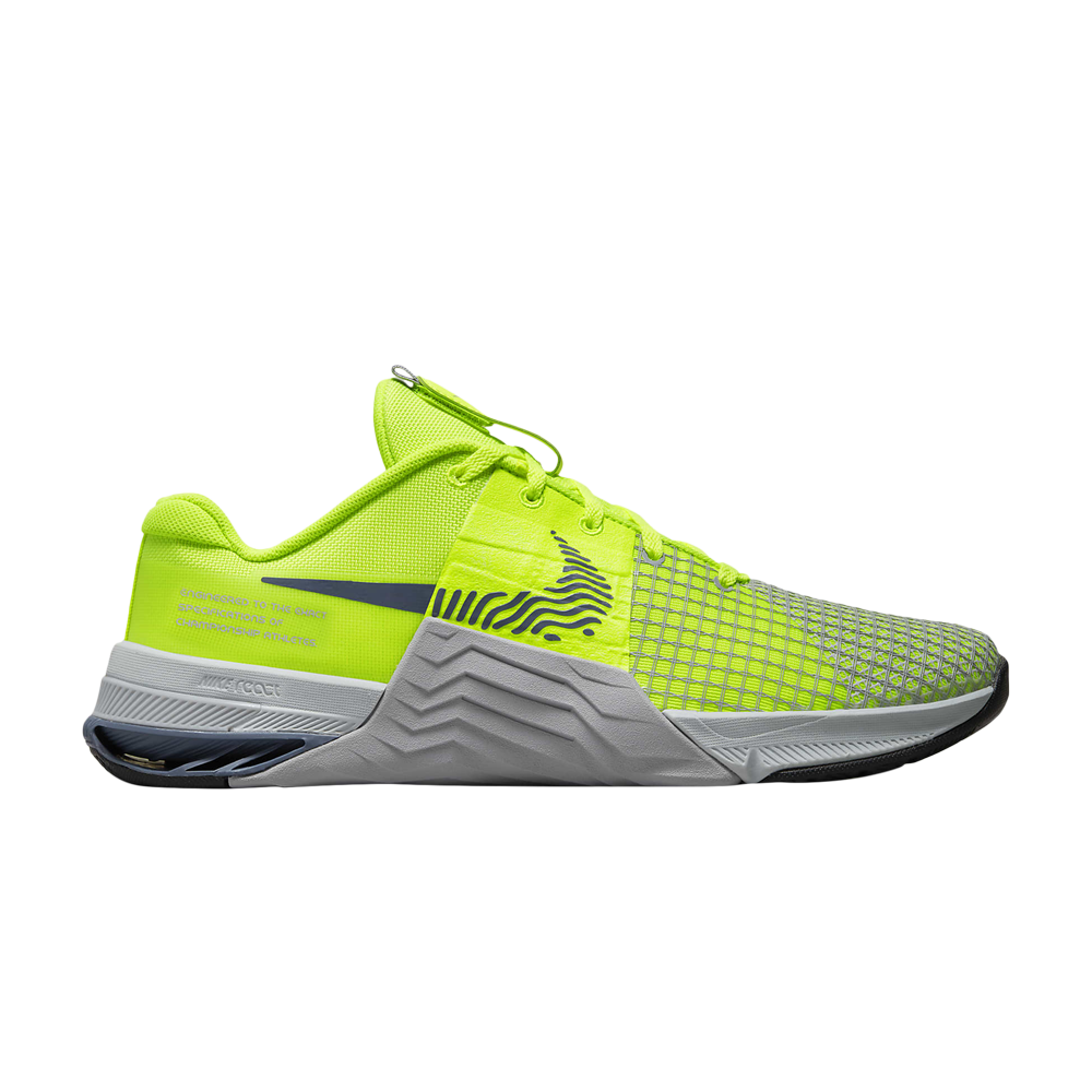 Pre-owned Nike Metcon 8 'volt Diffused Blue' In Green