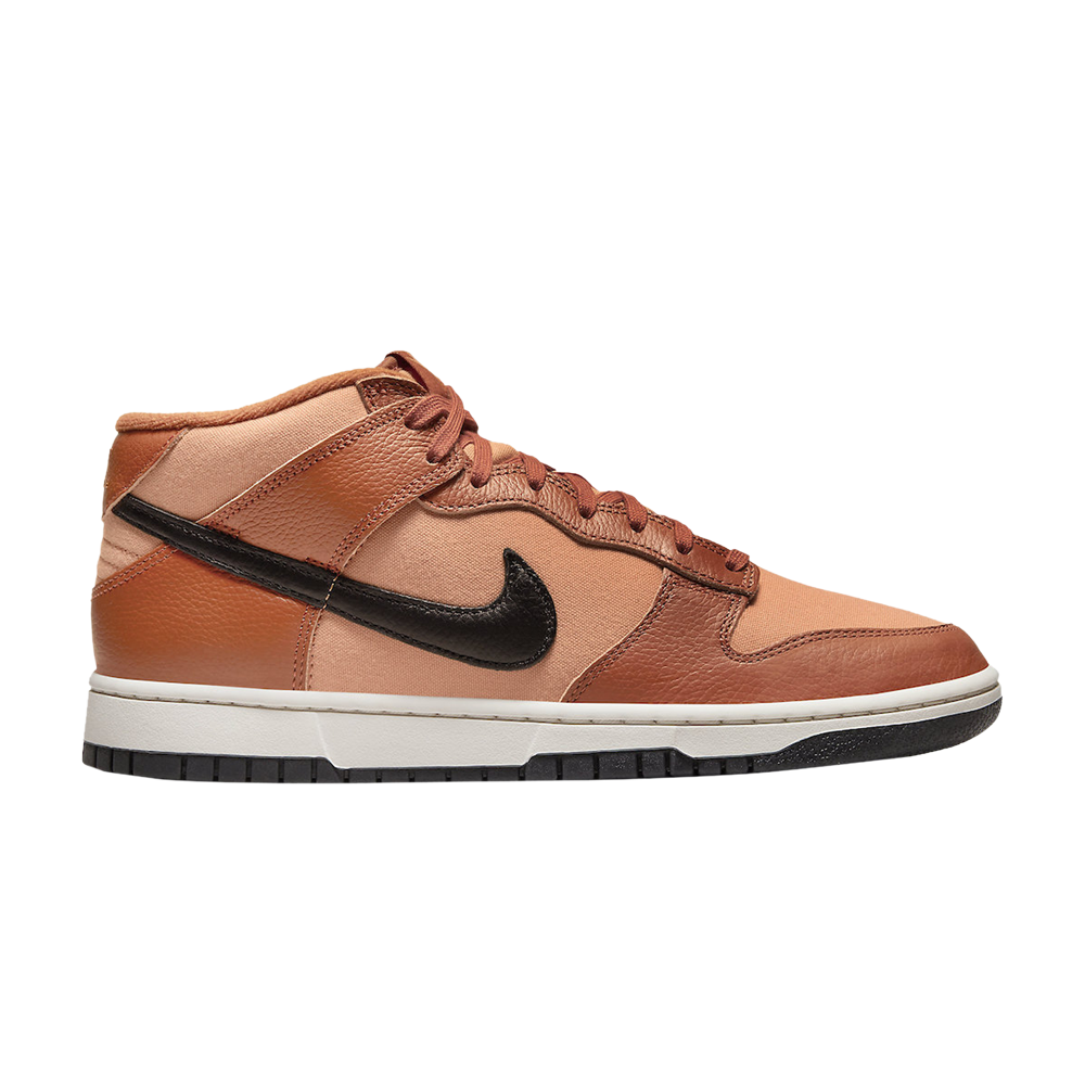 Pre-owned Nike Dunk Mid 'amber Brown'