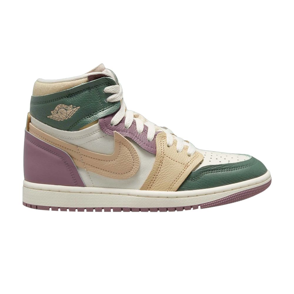 Pre-owned Air Jordan Wmns 1 High Method Of Make 'galactic Jade' In Green