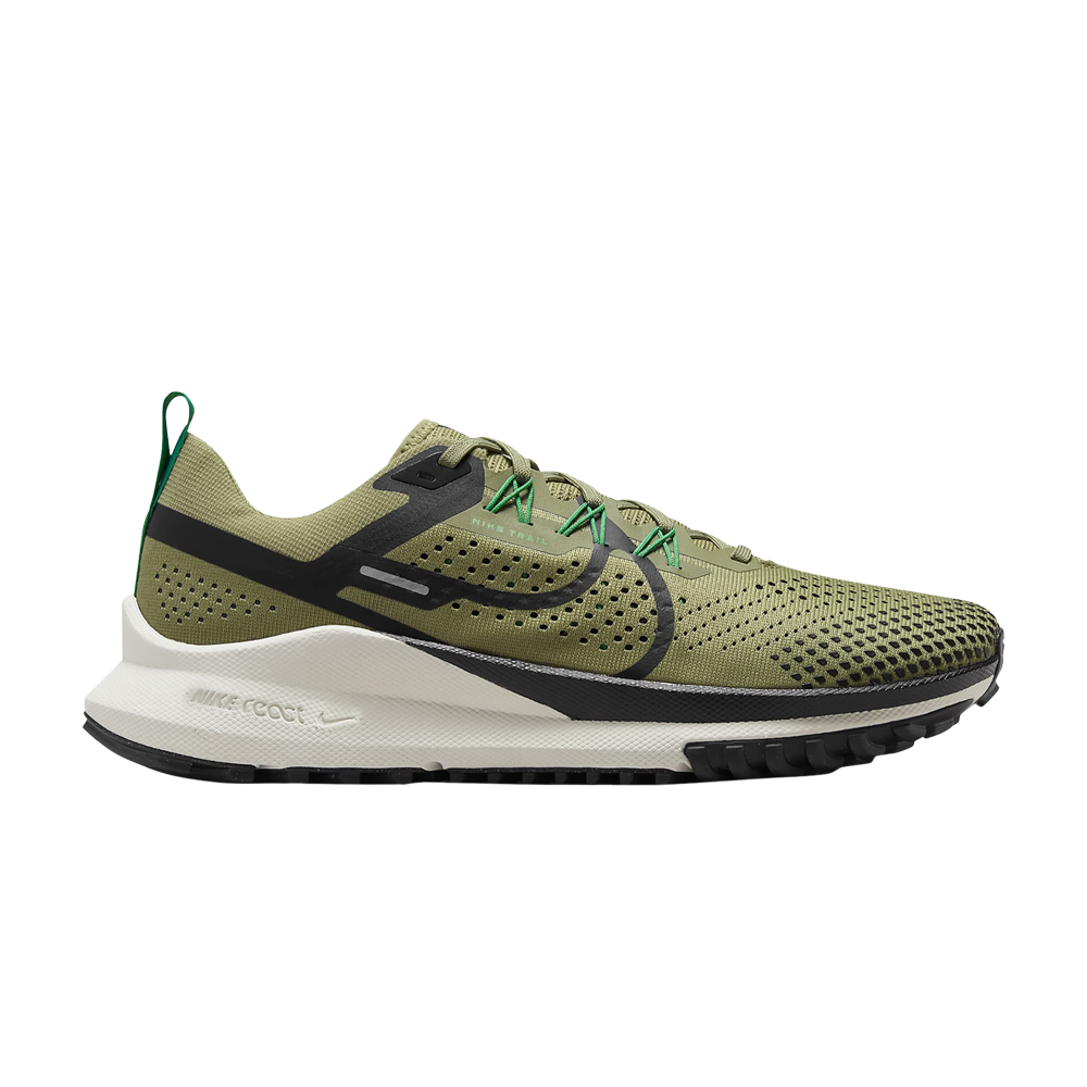 Pre-owned Nike React Pegasus Trail 4 'neutral Olive' In Green