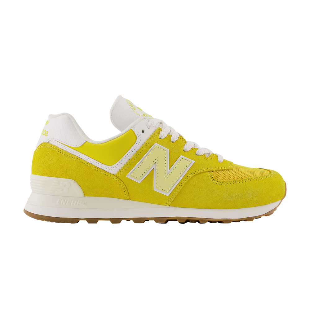 Pre-owned New Balance 574 'nb Athletics - Yellow'