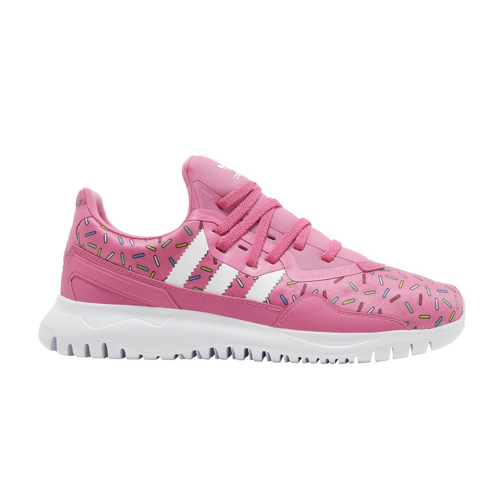 Pre-owned Adidas Originals Adidas The Simpsons X Original Flex J 'donuts' | Pink | Kid's Size 5.5
