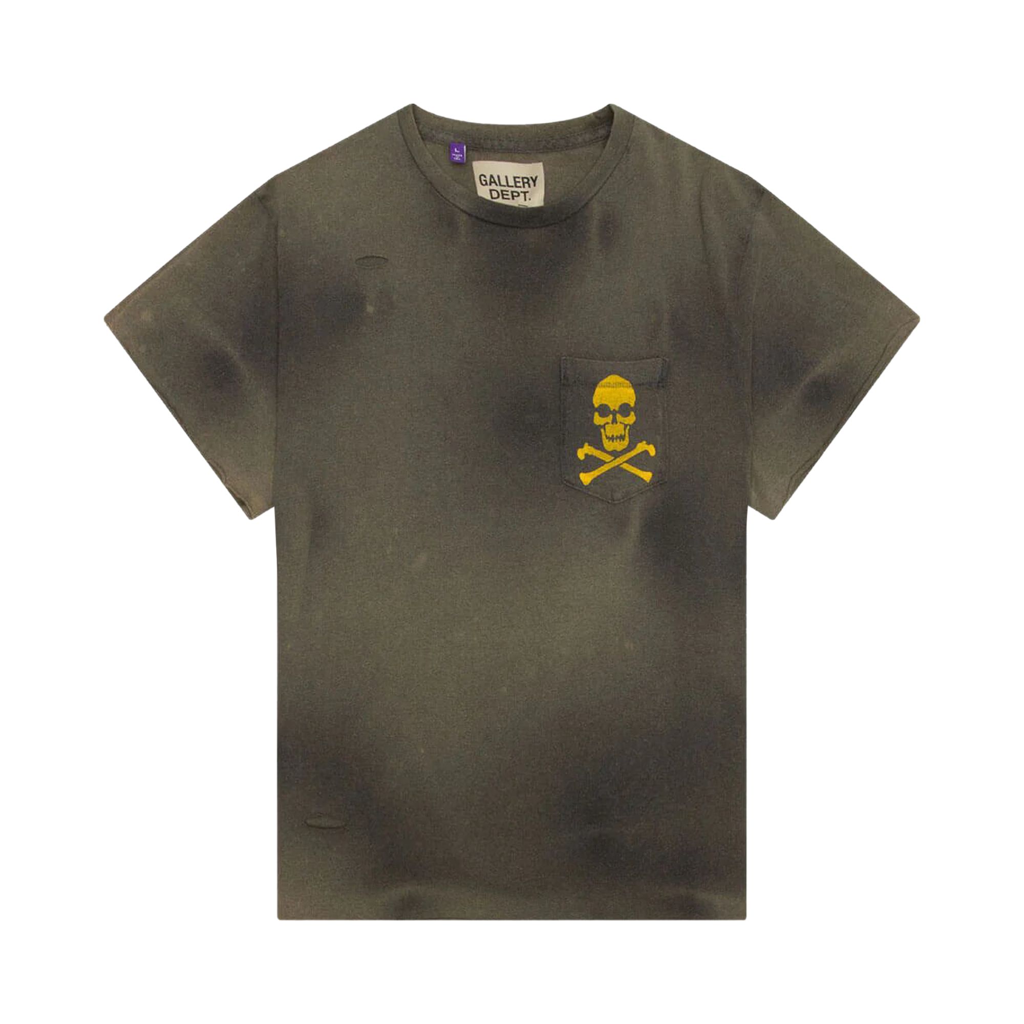 Gallery Dept. Zip Tee 'Black' | Men's Size L