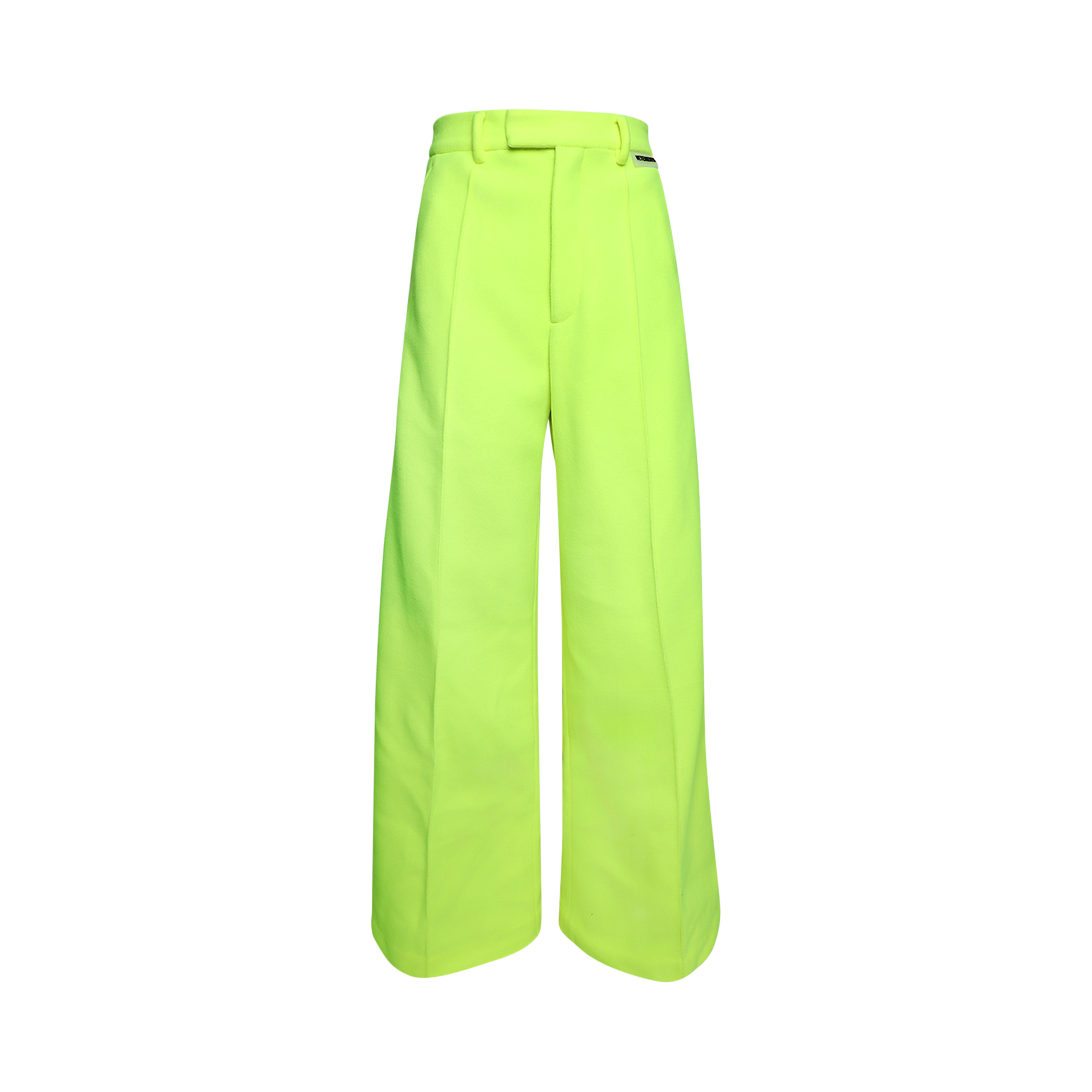 Pre-owned Vetements Tailored Pants 'fluo Yellow'