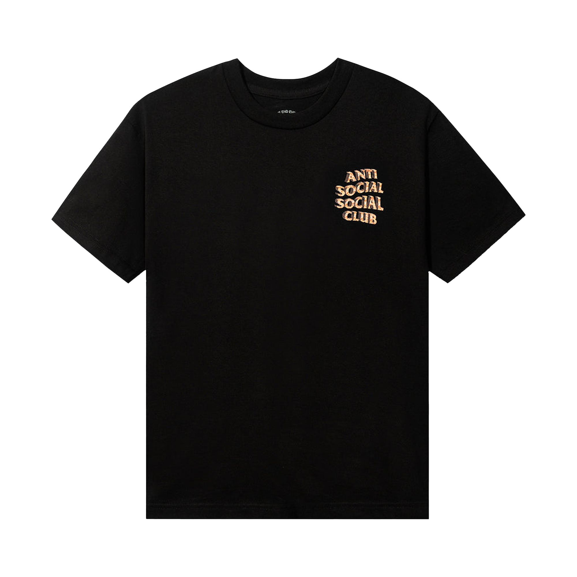 Anti Social Social Club White Picket Fence Tee 'Black' | Men's Size S