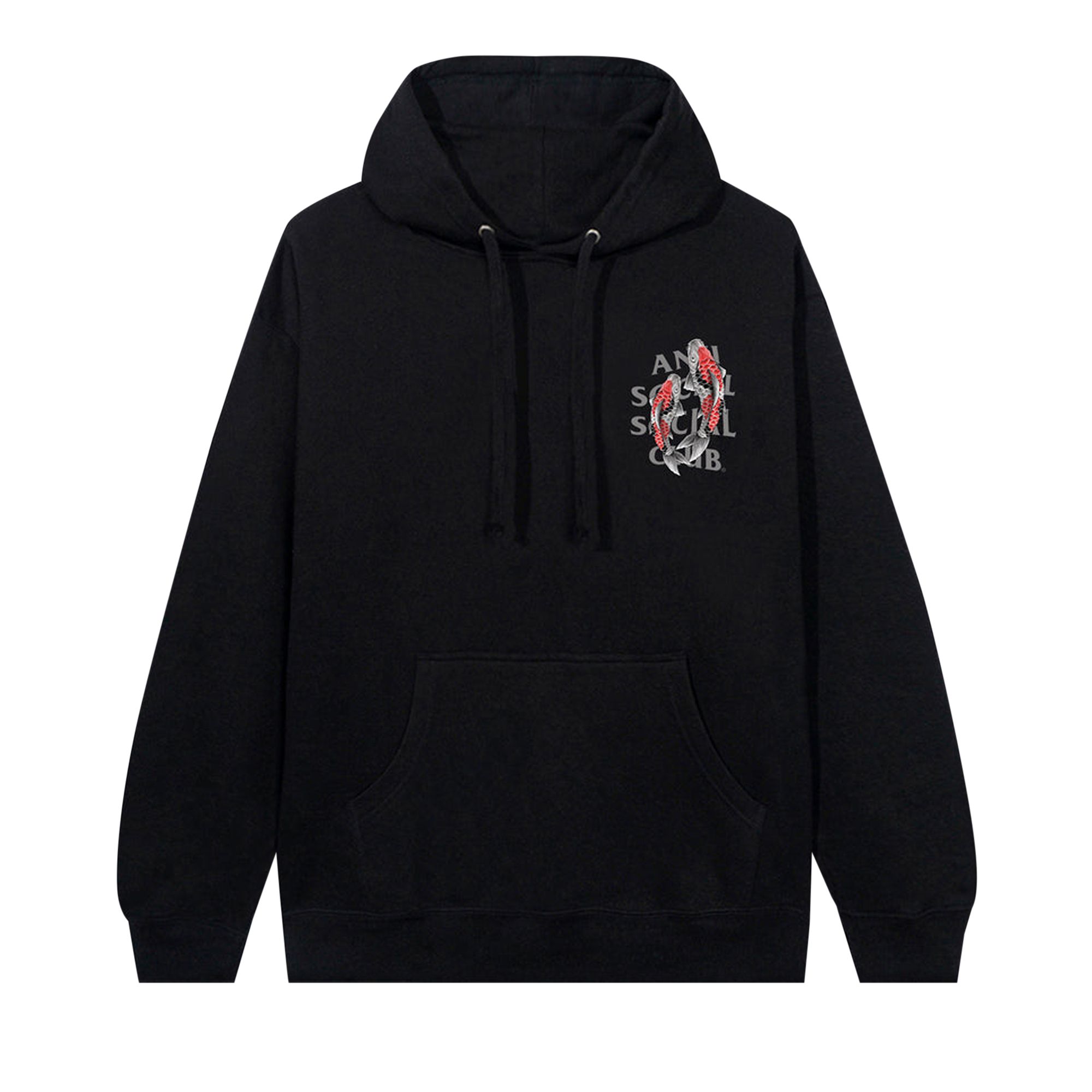 Anti Social Social Club Koi Garden Hoodie (3M Reflective) 'Black' | Men's Size S