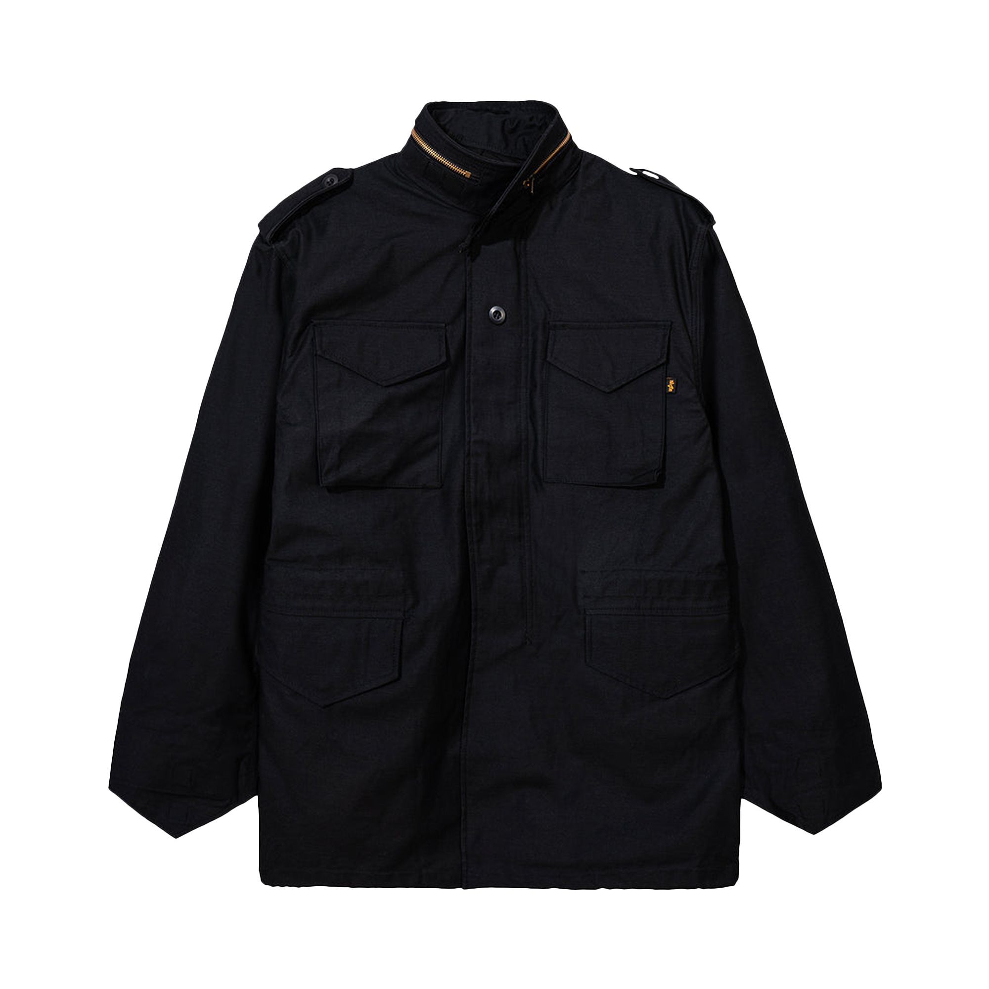 Pre-owned Anti Social Social Club X Alpha M65 Field Coat 'black' | Men's Size L