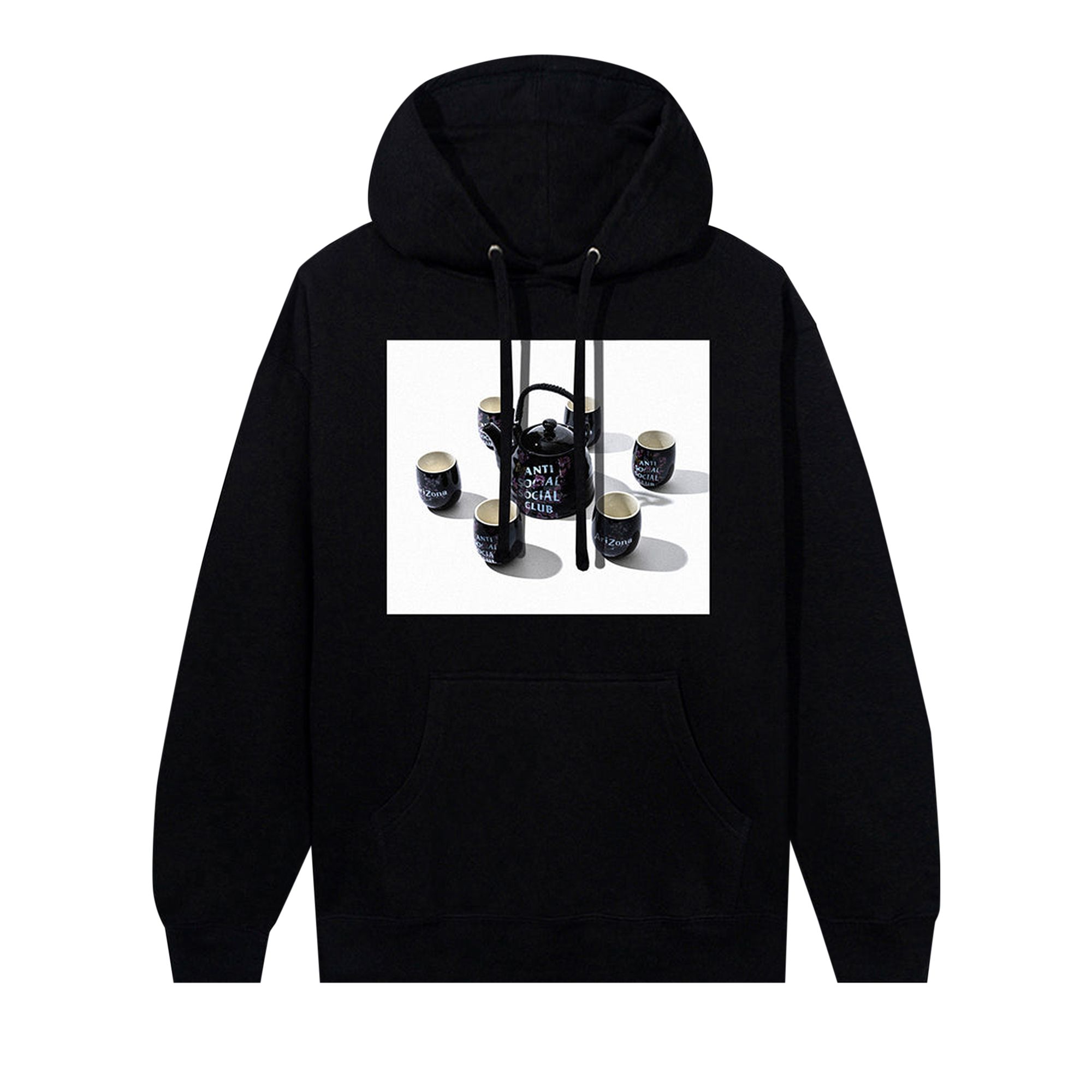 Pre-owned Anti Social Social Club X Arizona Hoodie Tea Set (limited Edition) 'black' | Men's Size M