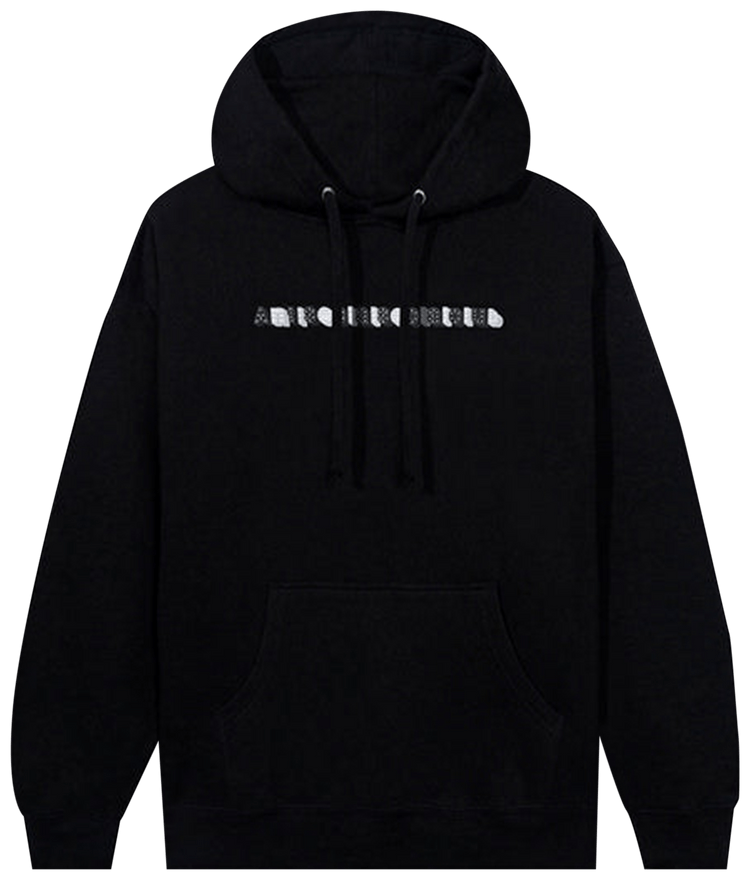 Anti Social Social Club Sign Me Up Hoodie Black
