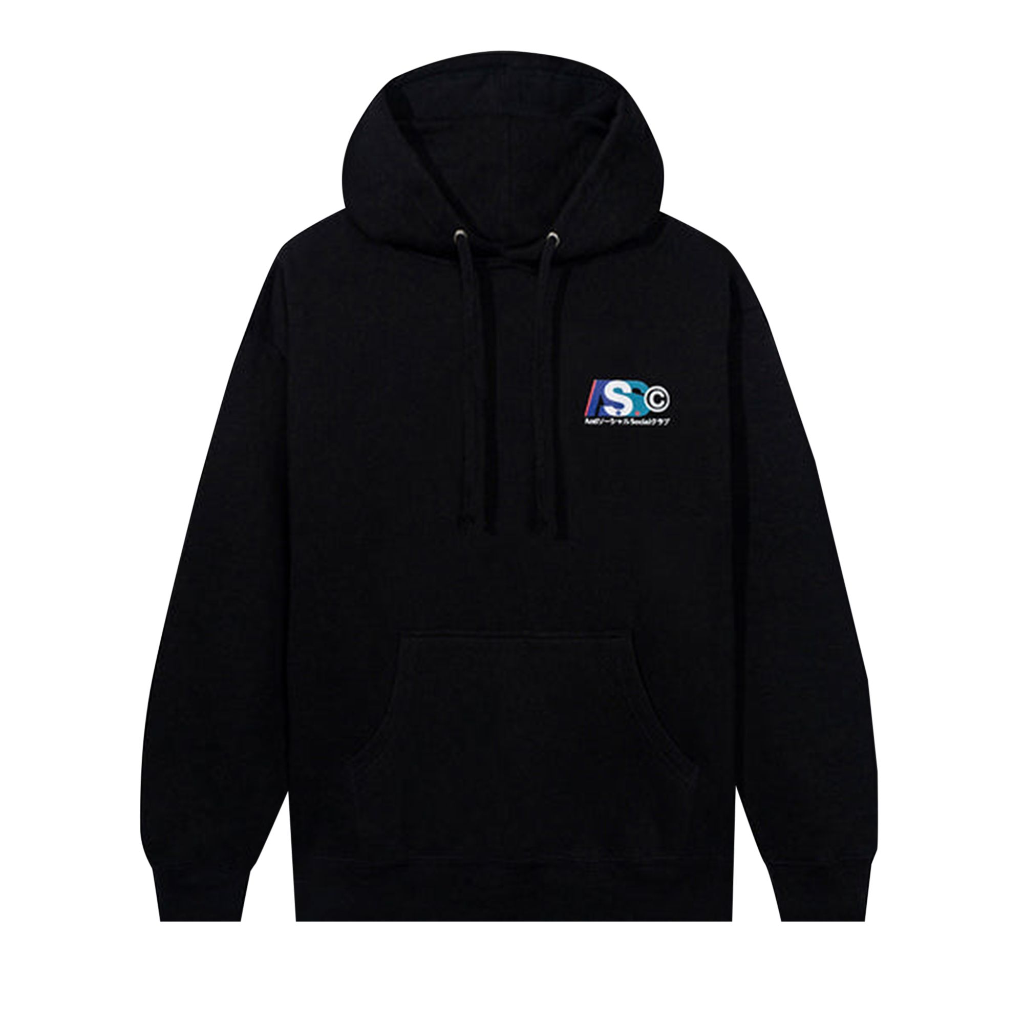 ANTI SOCIAL SOCIAL CLUB ANTI SOCIAL SOCIAL CLUB BUILD UP HOODIE 'BLACK'