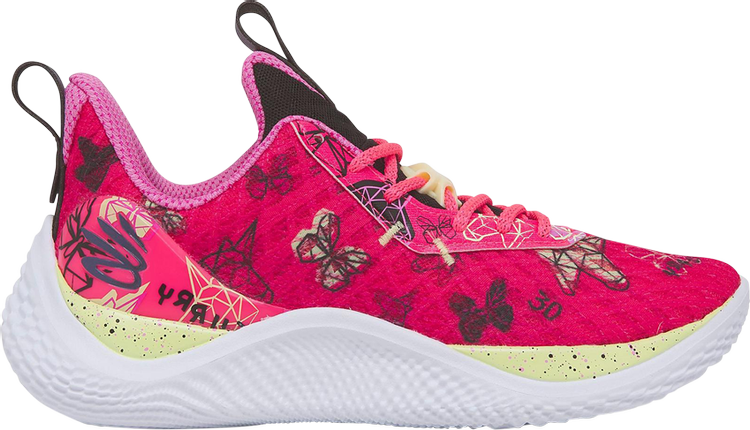 Buy Curry Flow 10 GS 'Unicorn & Butterfly' - 3026296 600 - Pink | GOAT