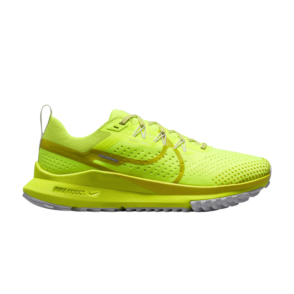 Pre-owned Nike Wmns React Pegasus Trail 4 'volt Bright Cactus' In Green