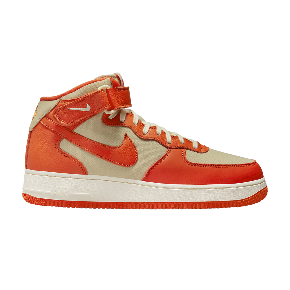 Pre-owned Nike Air Force 1 Mid '07 Lx 'safety Orange'