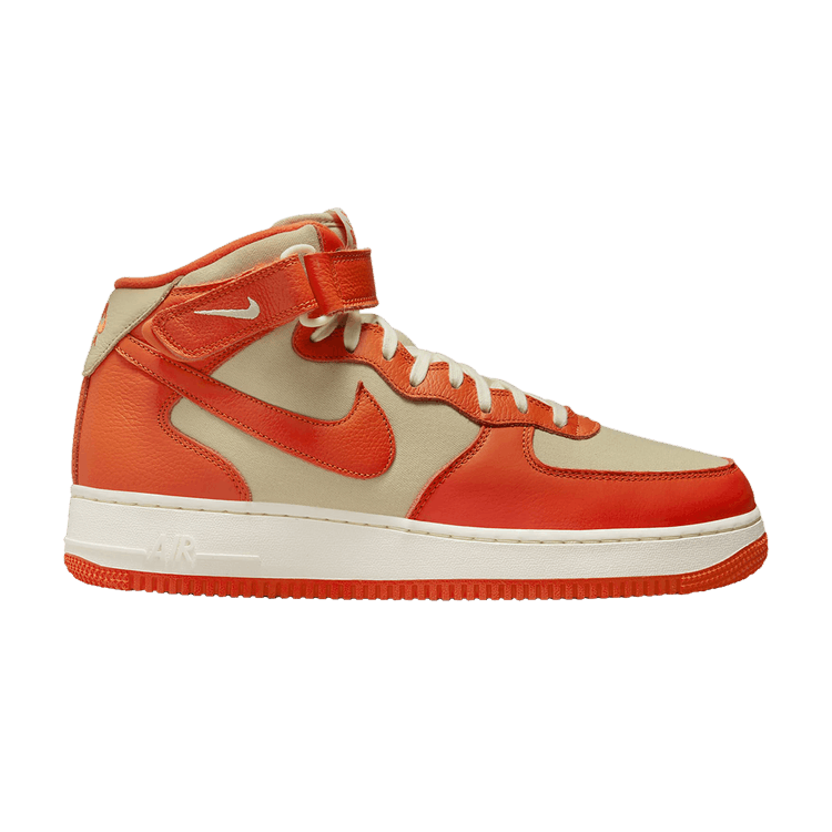 Orange check air force 1 top