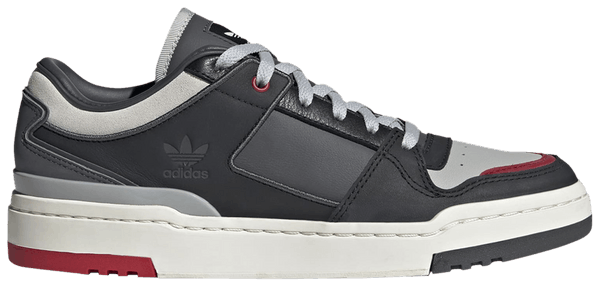 Buy Forum Luxe Low 'Grey Scarlet' - GX2158 - Grey | GOAT