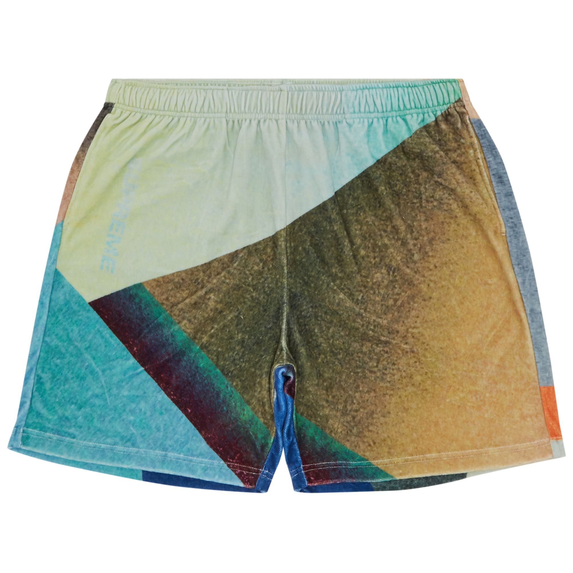 SUPREME SUPREME GEO VELOUR SHORT 'MULTICOLOR'